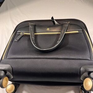 Samsonite Mobile Solution Spinner Womens Mobile Office OS Black Gold Accents
